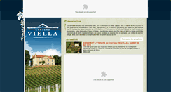Desktop Screenshot of chateauviella.fr